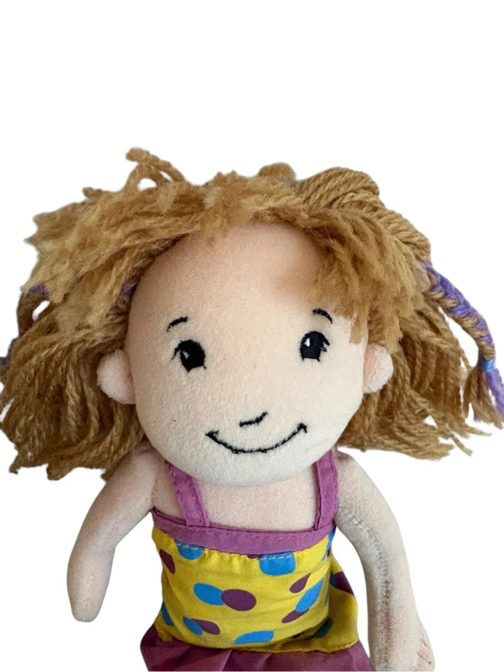 Vintage Groovy Girls Siri Doll 2001 Manhatten Toys Embroidered Face Yarn Hair